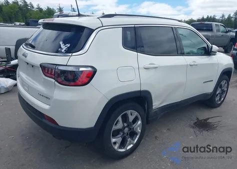 2021 Jeep Compass Limited 4X4 z USA, uszkodzony, nr VIN 3C4NJDCB7MT520275